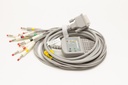 Cable a paciente 10 pines (Ø 3mm, colores IEC) para electrocardiógrafo COMEN modelo CM100 o CM300