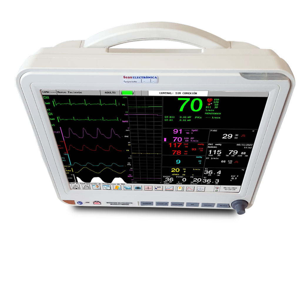 Monitor de Paciente modelo PM9000 Feas Electrónica