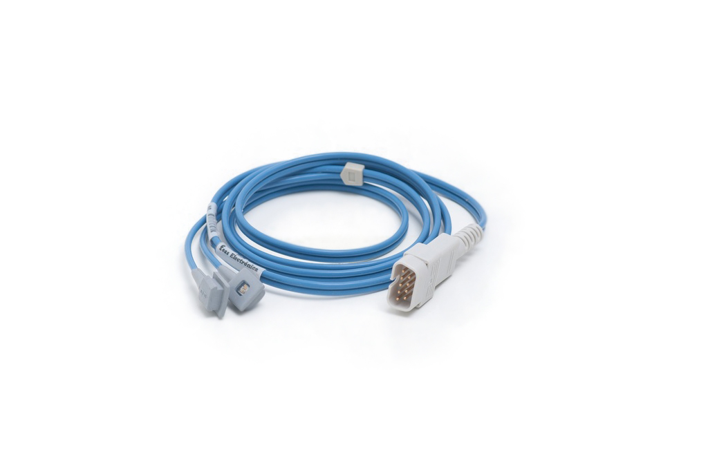 Sensor de oxímetro clips linguales, veterinario, DB9MG, Feas Electrónica 551A