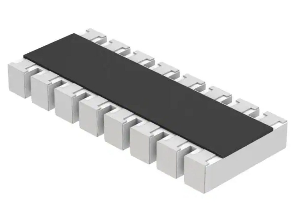 Resistor array 100 Ohm, 8 resistor 5% smd 1506