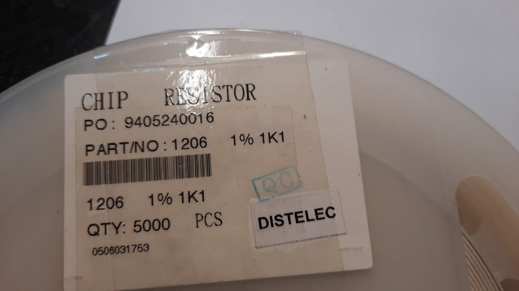 Resistor 1K1 Ohm 1% smd 1206