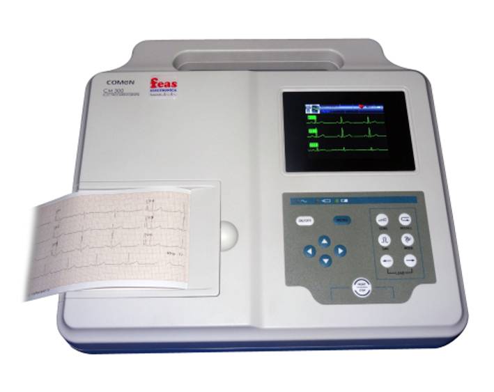 Alquiler mensual de electrocardiógrafo de 3 canales