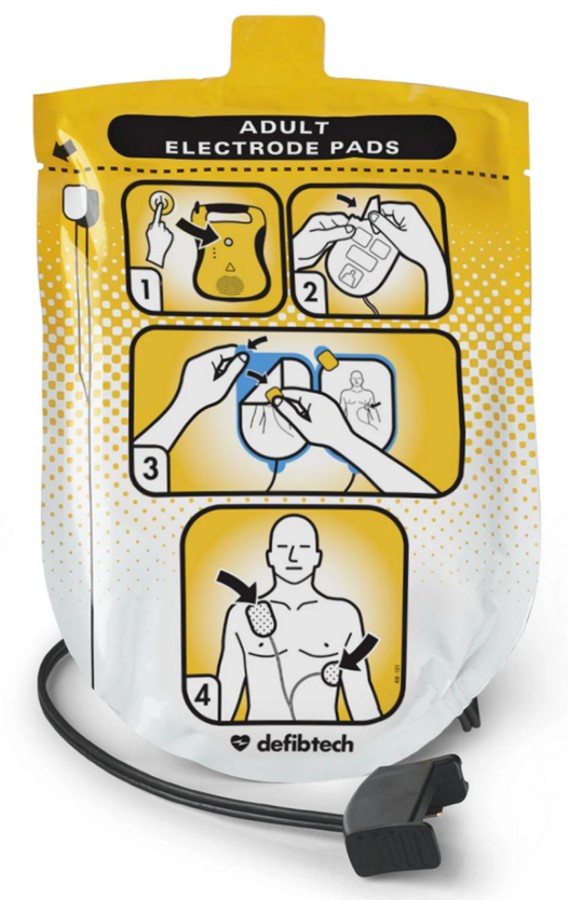 Adult Defibrillation Pads Package (DDP-100)