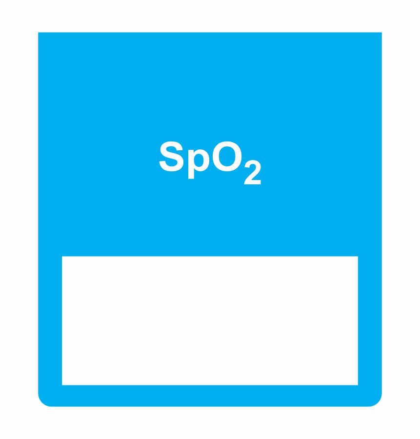 [6806-0] Policarbonato parámetro SpO2, revisión 01, frente de Multipar LCD versión 7.x