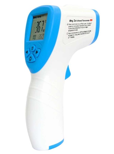 Manual de uso termómetro infrarrojo Henan Bing Zun BZ-R6